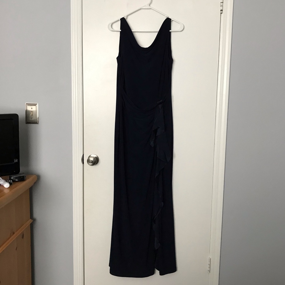 Navy Ralph Lauren Evening Gown